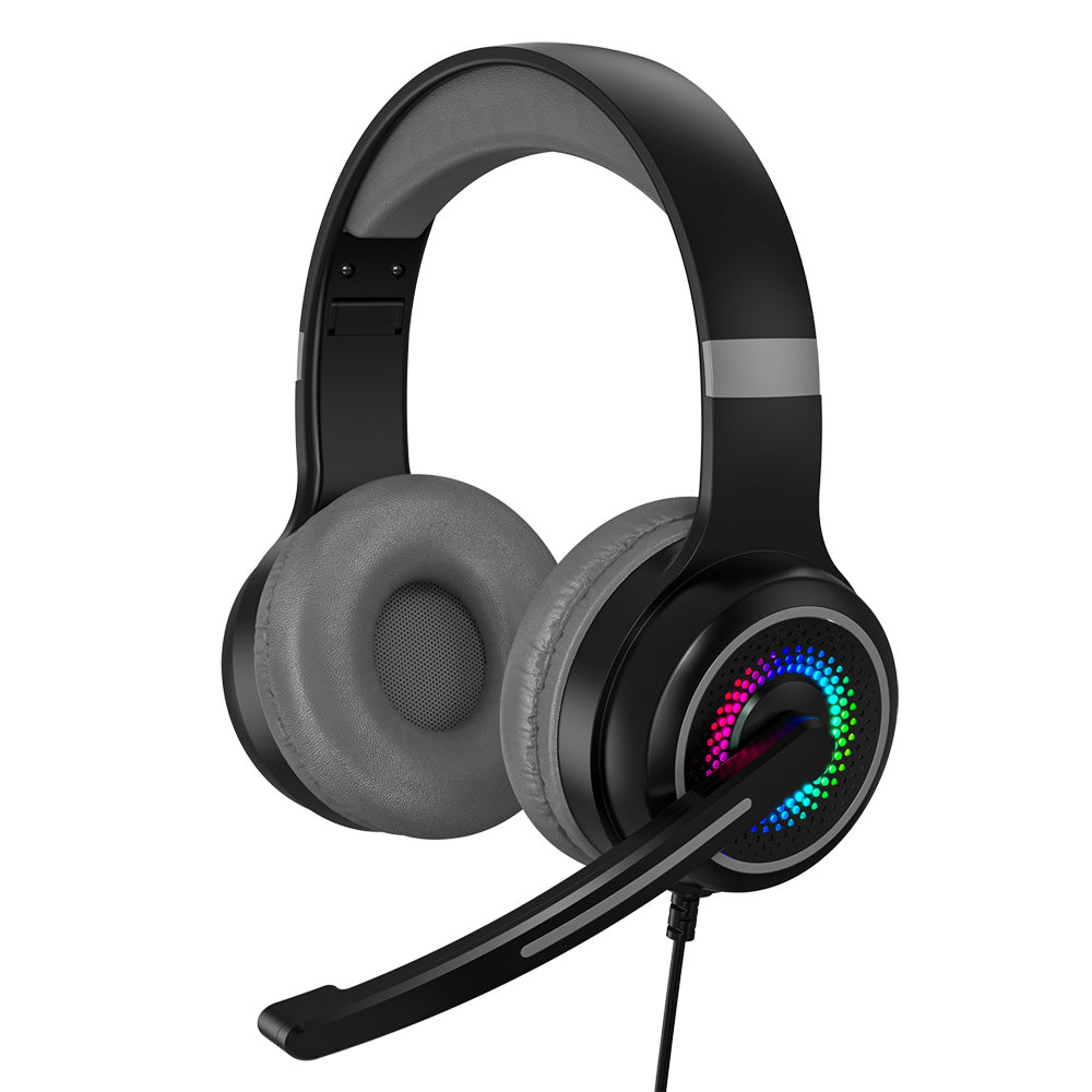 Y20 RGB Light Design Head-mounted Wired Bass Stereo Sound Headphone Computer Gaming Headset with Mic (CE Certificated) Y20 RGB Light Design Head-mounted Wired Bass Stereo Sound Headphone Computer Gaming Headset with Mic (CE Certificated)